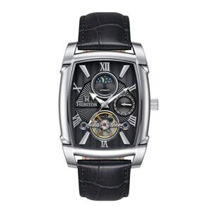 NWT Authentic Heritor Valentin Automatic Black Dial Men's Watch